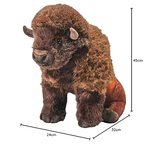 Wild Republic MINI BISON Stuffed Animal
