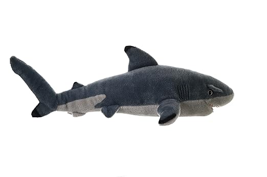 Wild Republic CK SHARK BLACK Stuffed Animal