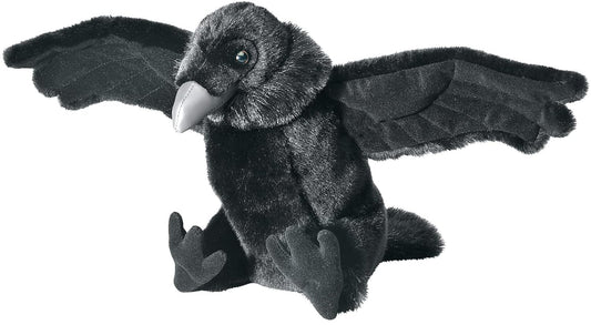 Wild Republic CUDDLEKINS RAVEN 12 INCH Stuffed Animal
