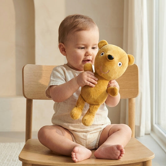 Peppa Pig Teddy Bear Plush - Soft & Cuddly 28cm Adorable Plush for All Ages
