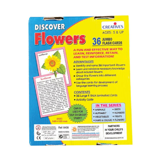 Creative's Discover Flowers Flash Cards