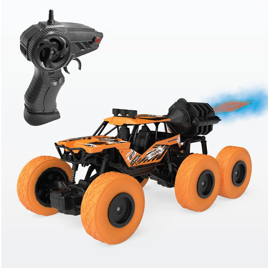 DUZTER - Smoker 6.0 THE OFF ROADER - 4WD RC Car with Cool Water Smoke Features - Multi Color