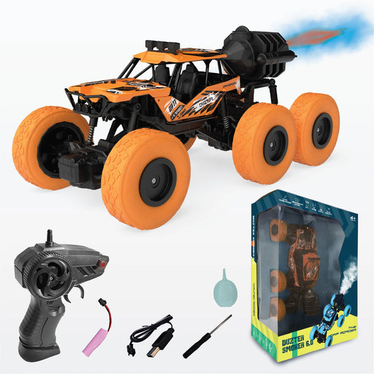 DUZTER - Smoker 6.0 THE OFF ROADER - 4WD RC Car with Cool Water Smoke Features - Multi Color