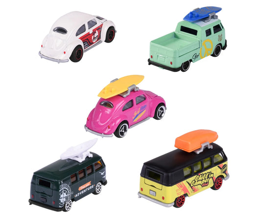 Majorette Volkswagen The Originals Series 5 Car Giftpack Licensed Diecast Cars