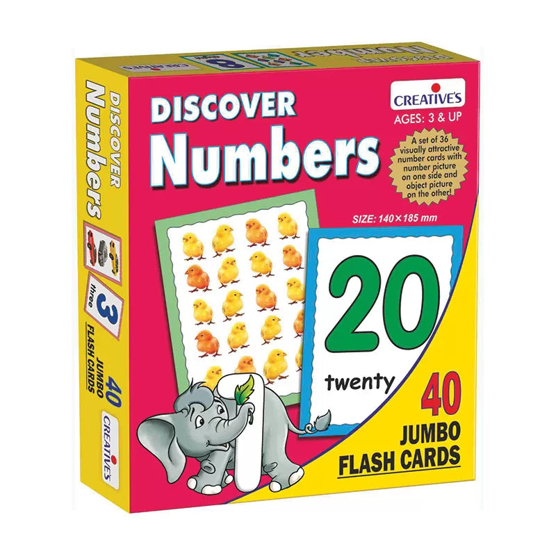 Creative's Discover Nombers, Jumbo Flash Cards