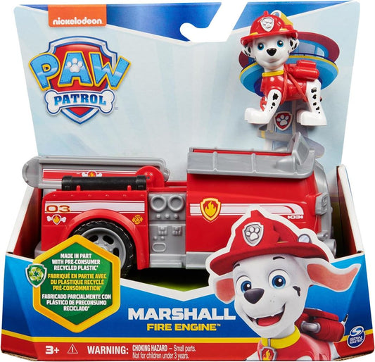 Paw Patrol Marshall Vehicle Figure Toy