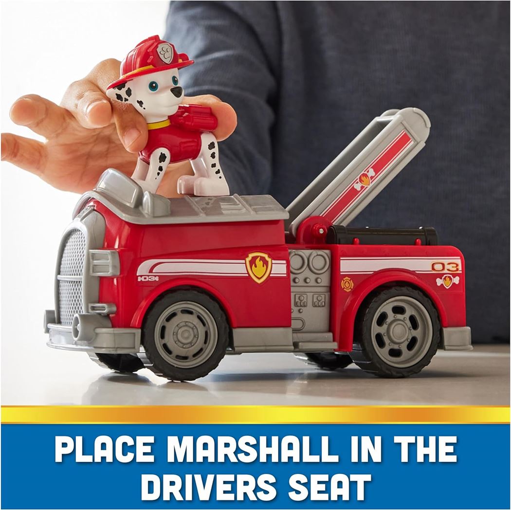 Paw Patrol Marshall Vehicle Figure Toy