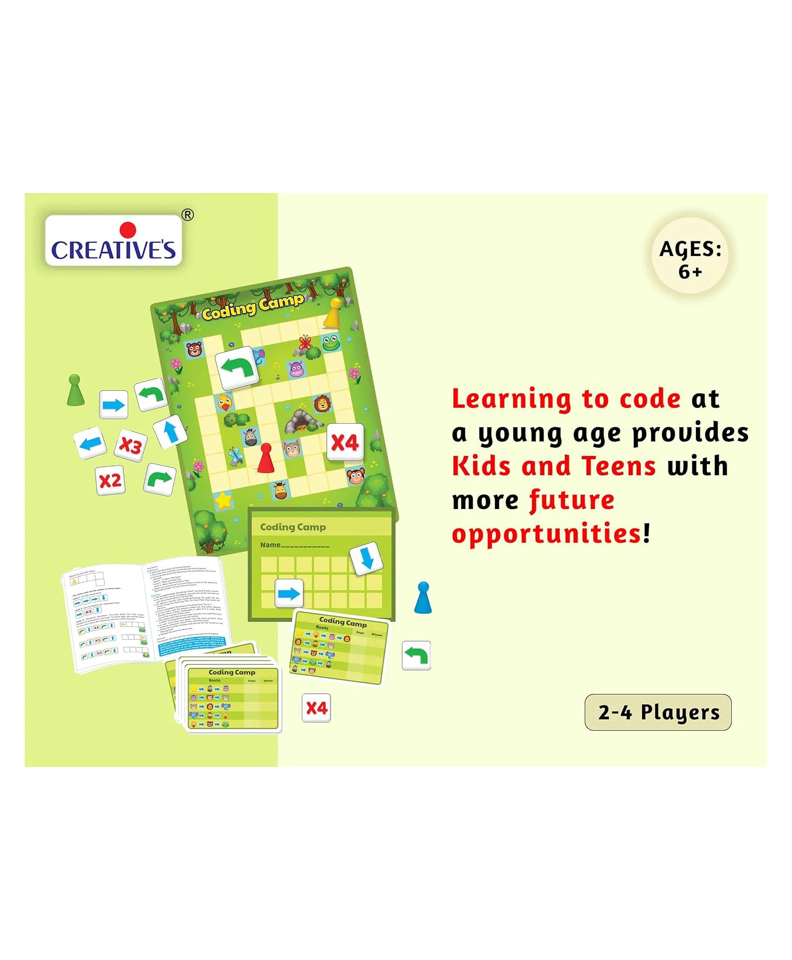 Creative's Coding Camp Educational Board Game