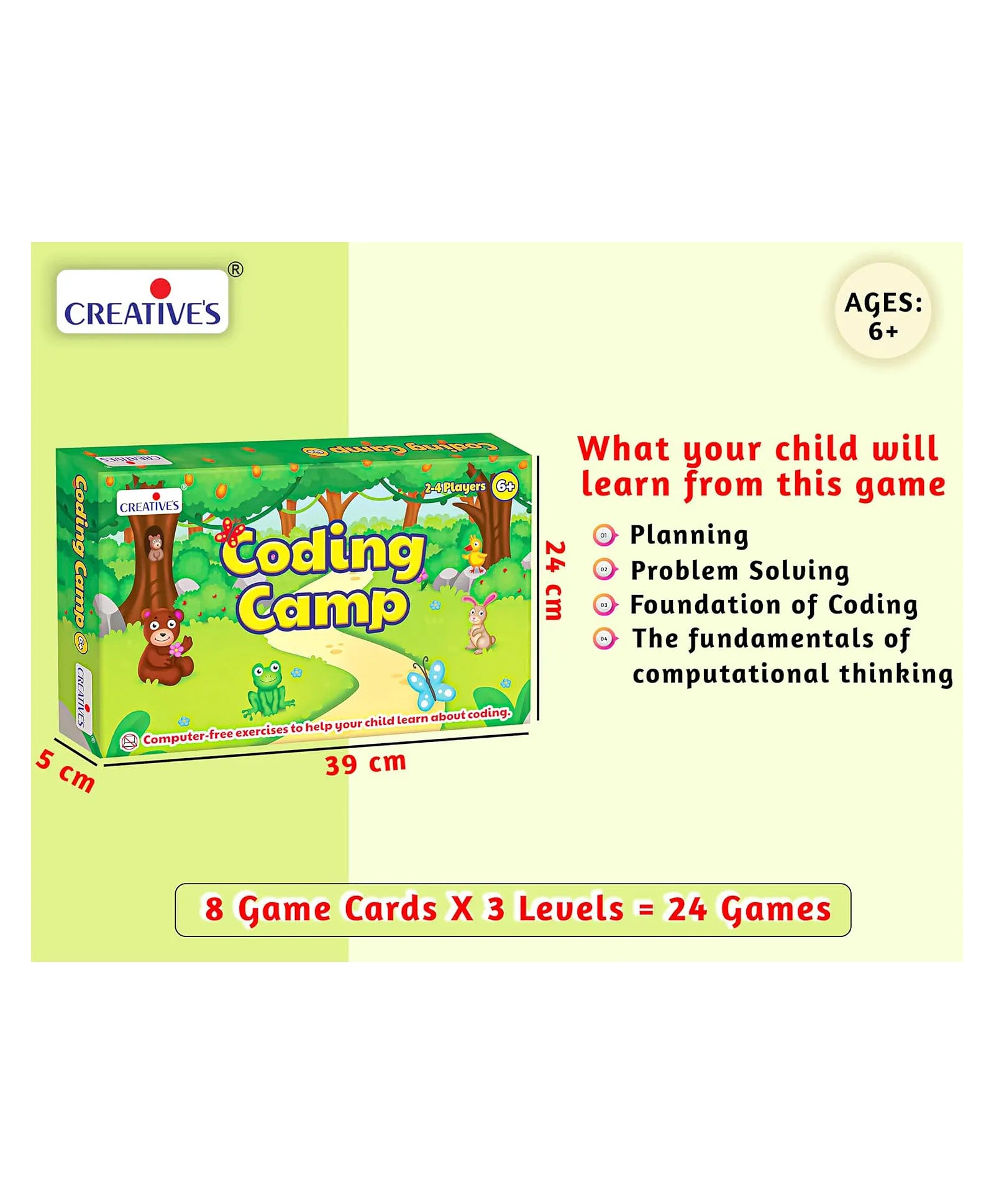 Creative's Coding Camp Educational Board Game