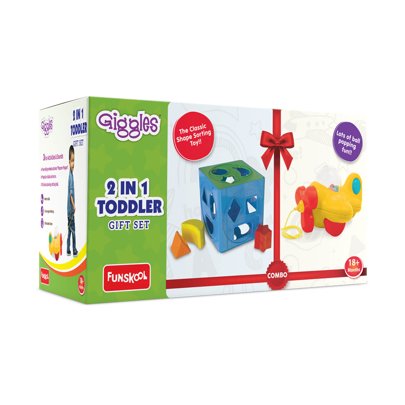 Giggles 2 In 1 Toddler Gift Set