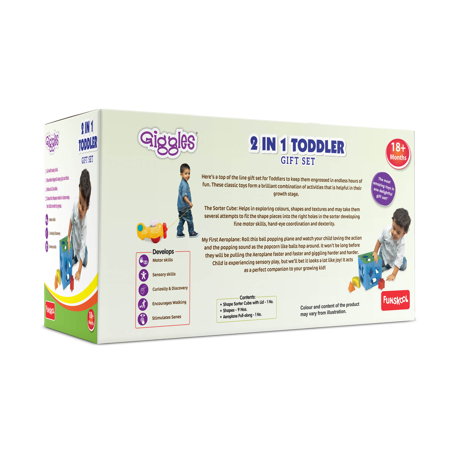 Giggles 2 In 1 Toddler Gift Set
