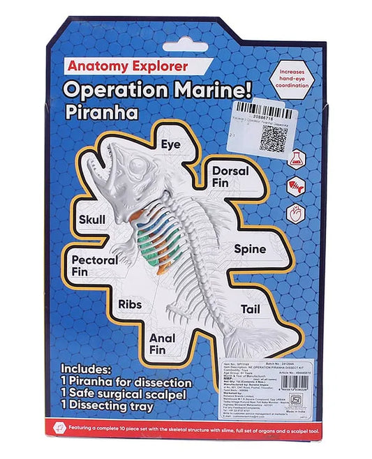 Youreka Operation Piranha! Dissect Kit - Blue