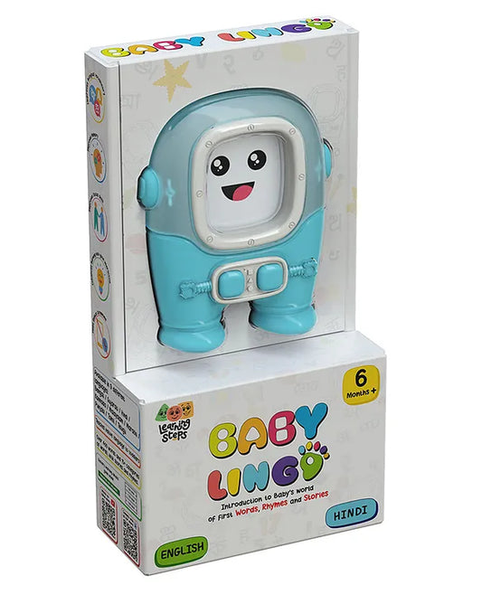 Zephyr Baby Lingo Basic Montessori Games Educational Lights & Musical Learning Multilingual Talking Flash card Toy
