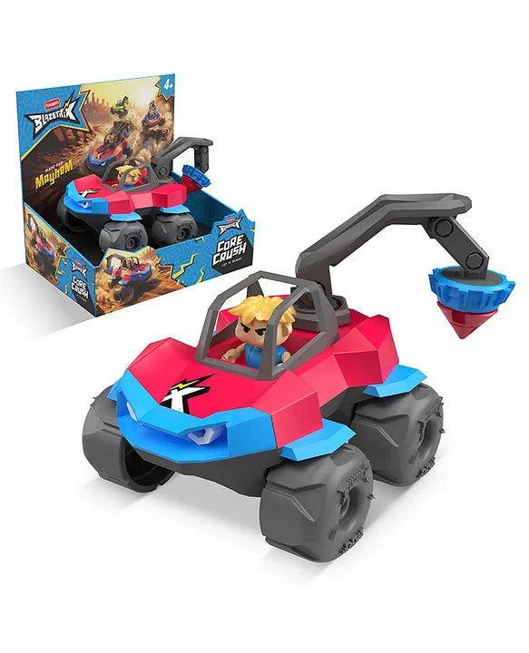 Funskool Blazetrix Core Crush, Friction Construction Toy Vehicle