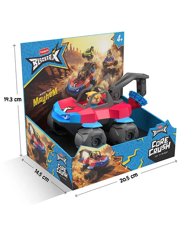 Funskool Blazetrix Core Crush, Friction Construction Toy Vehicle