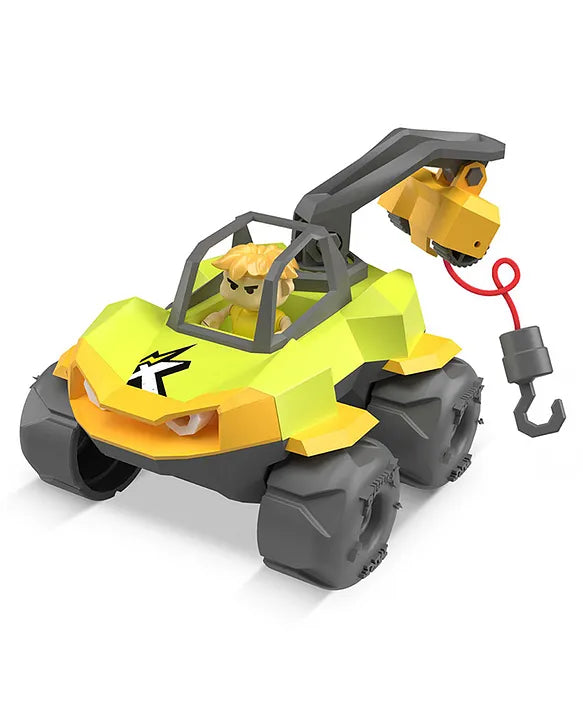 Funskool Blazetrix Buzz Iron Hook, Friction Construction Toy Vehicle
