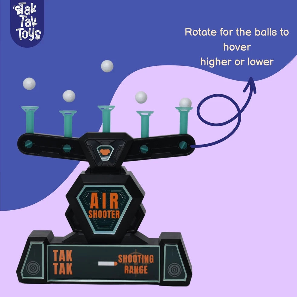 Tak Tak Toys Air Shooter Hover Target Game with Space Gun