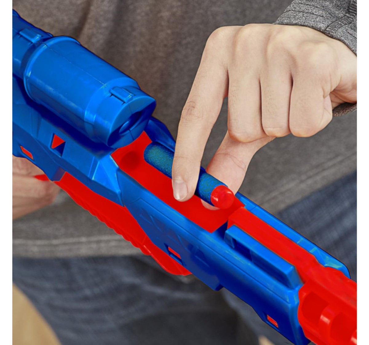 NERF Alpha Strike Wolf LR-1 Toy Blaster with Targeting Scope