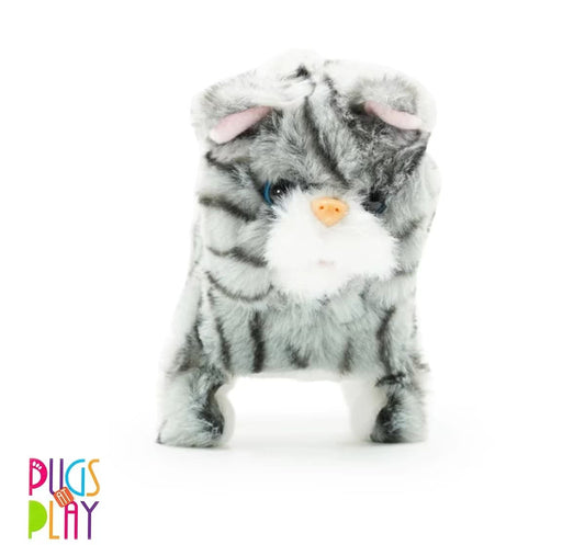 Rowan FuzzBuzz Cat Pets Zoe Walking Cat, Plushie