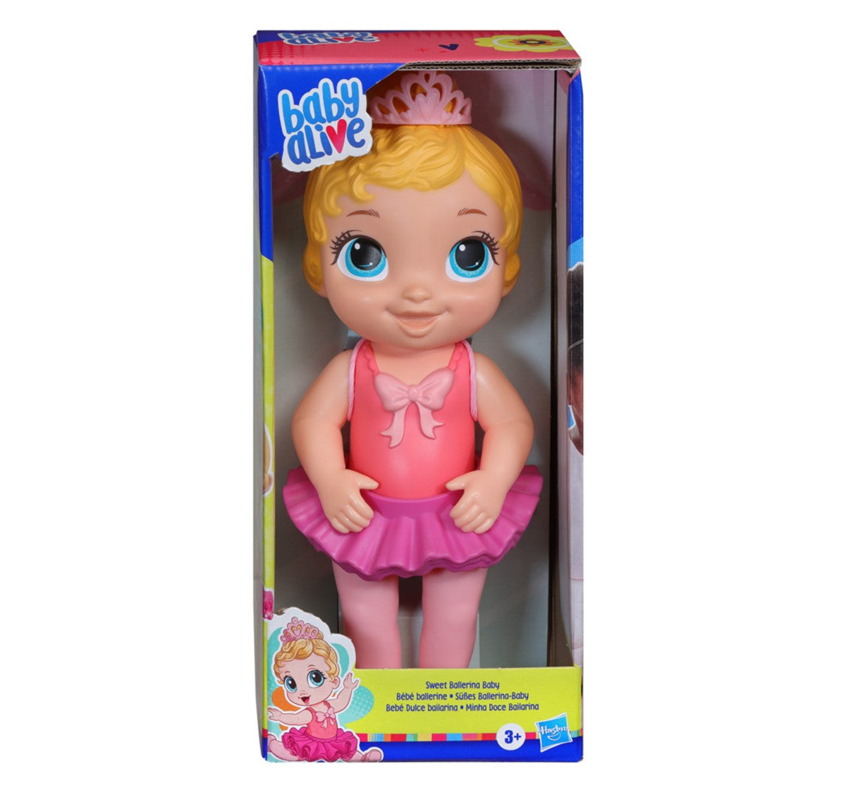 Baby Alive Sweet Ballerina Baby Doll, Pink, 10.5 Inch Ballet Doll