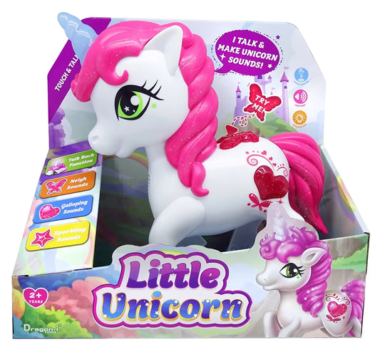 Dragon-I Toys Little Unicorn Touch & Talk, Make Unicorn Sounds