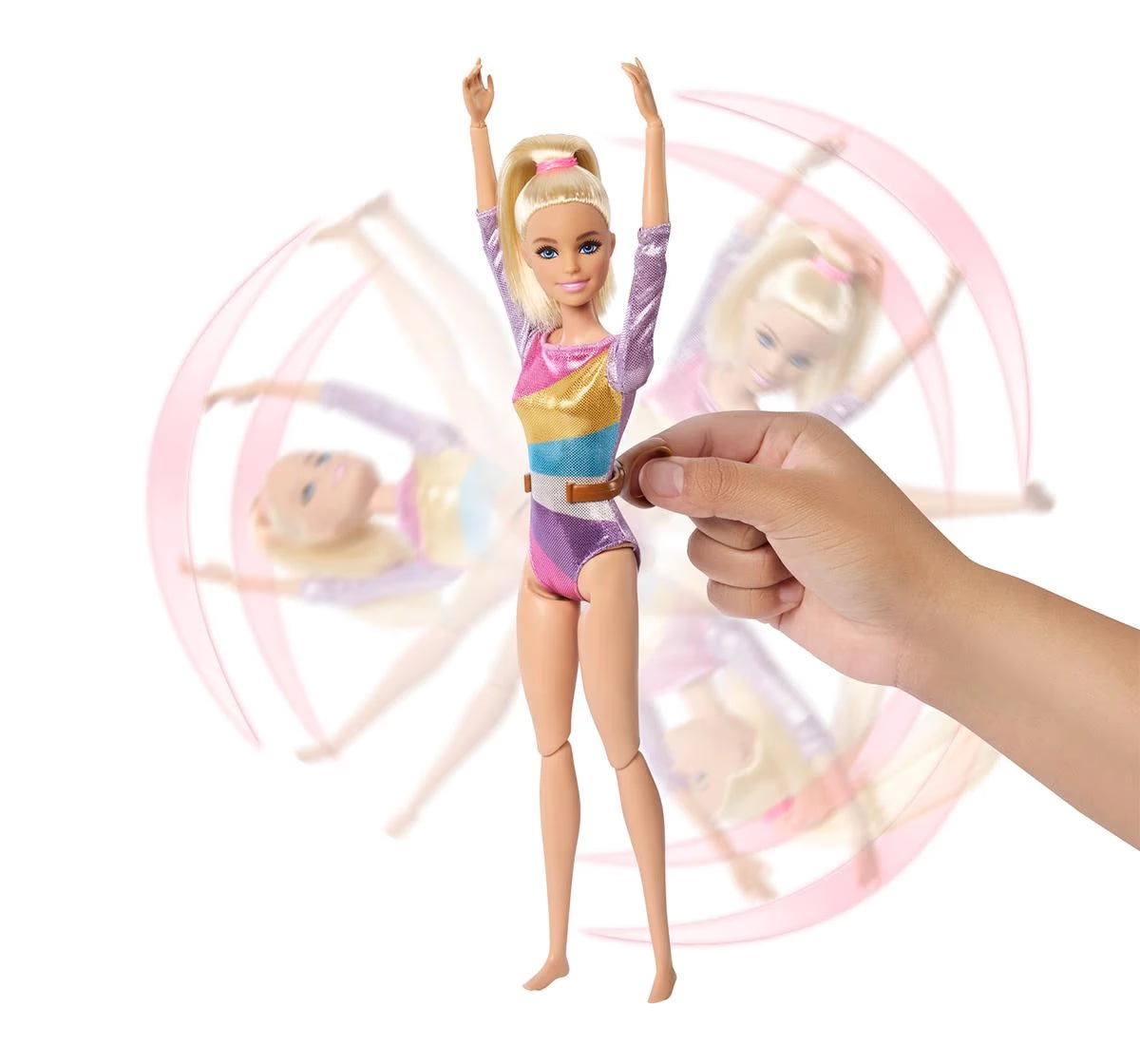 Barbie Gymnastics Doll & Accessories, Playset with Blonde Fashion Doll