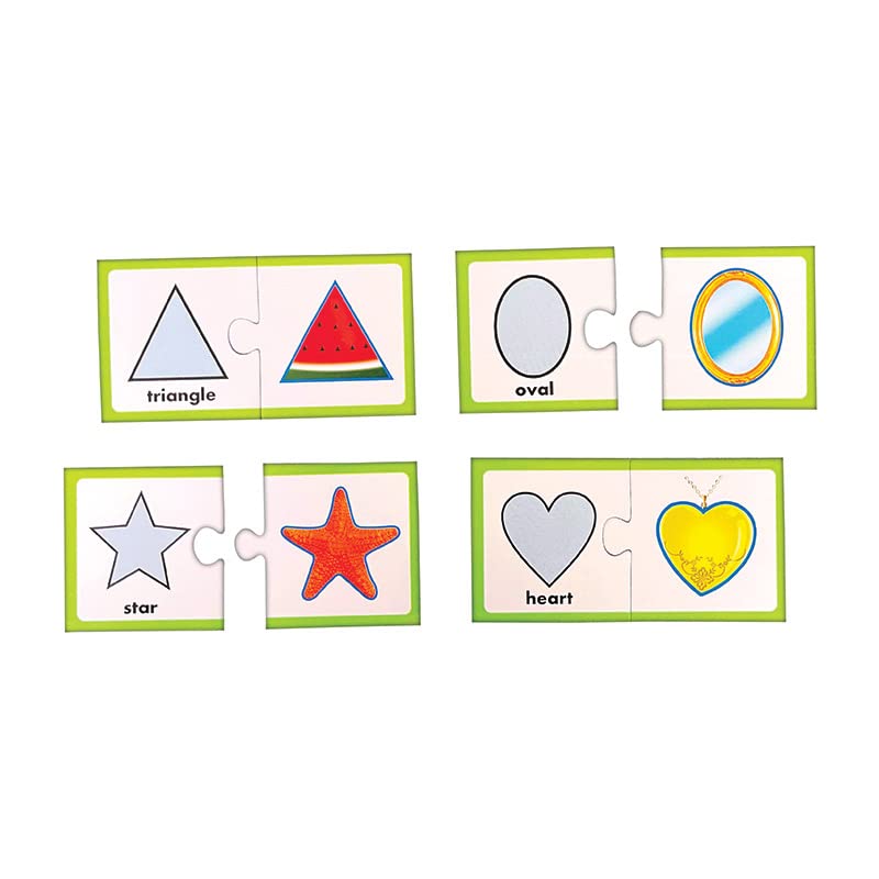 Creative’s Preschool Home Learning Pack 1 Shapes & Colours, 20 Matching Puzzles,  My Shapes Book,  My Colours Book, Colour Trace Write Activities