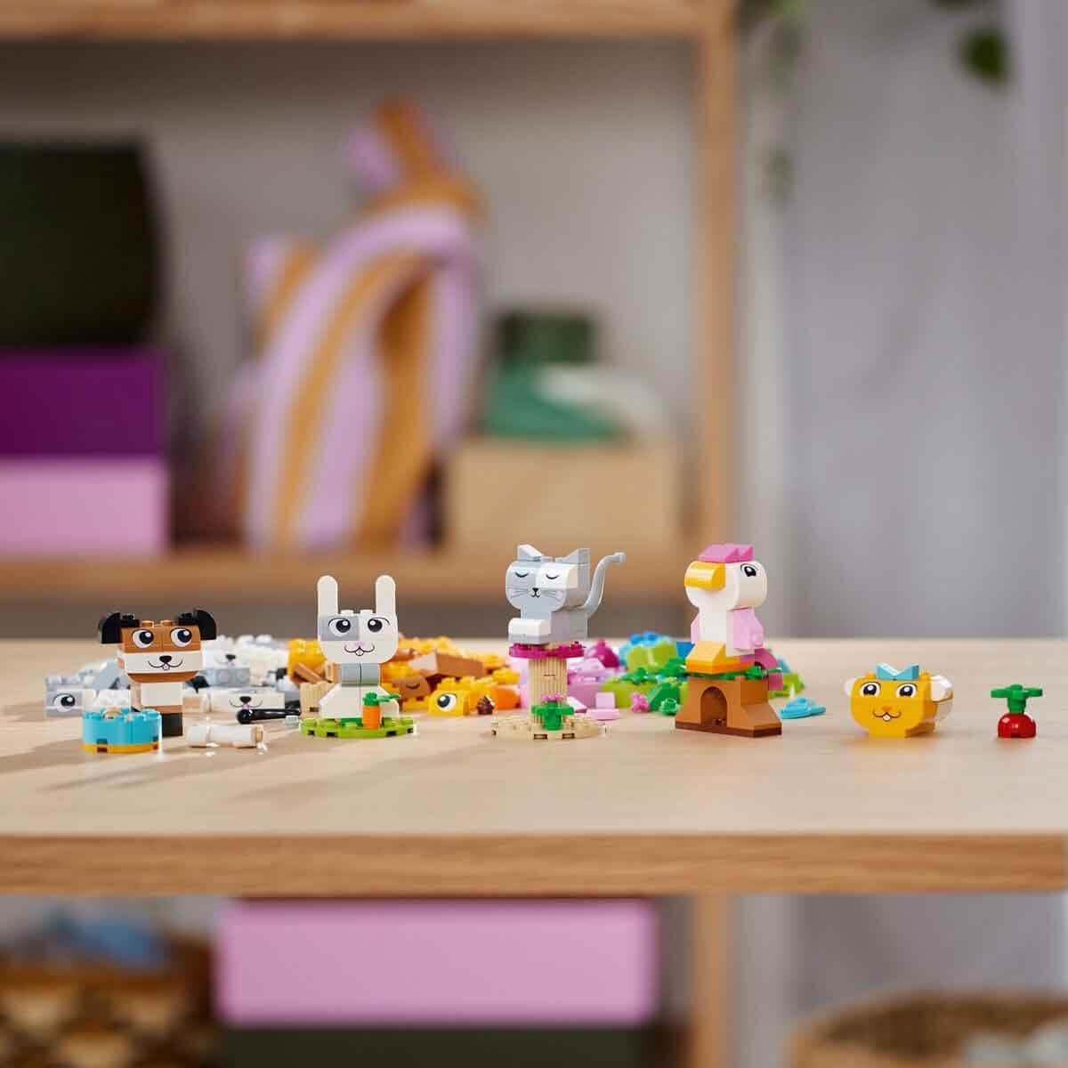 LEGO Classic Creative Pets Build-an-Animal Building Bricks 11034