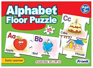 Frank Alphabet Floor Puzzle (28 Pieces) - Early Learner Jigsaw Puzzle with Alphabets