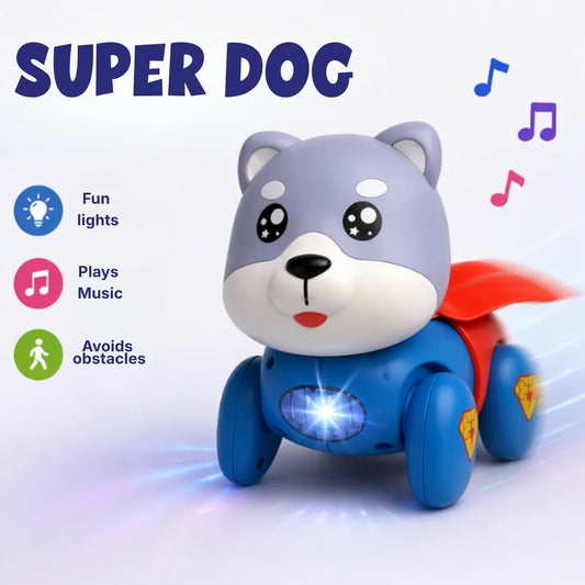 Tak Tak Toys Jumpy Super Dog - Interactive Musical Toy