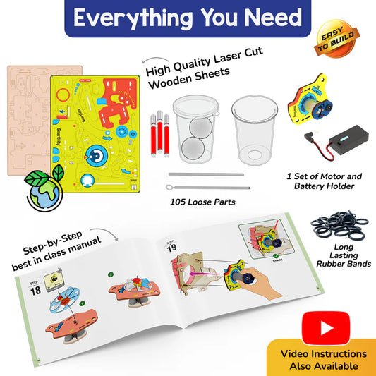 Smartivity Motor Gadgets DIY STEM Kit