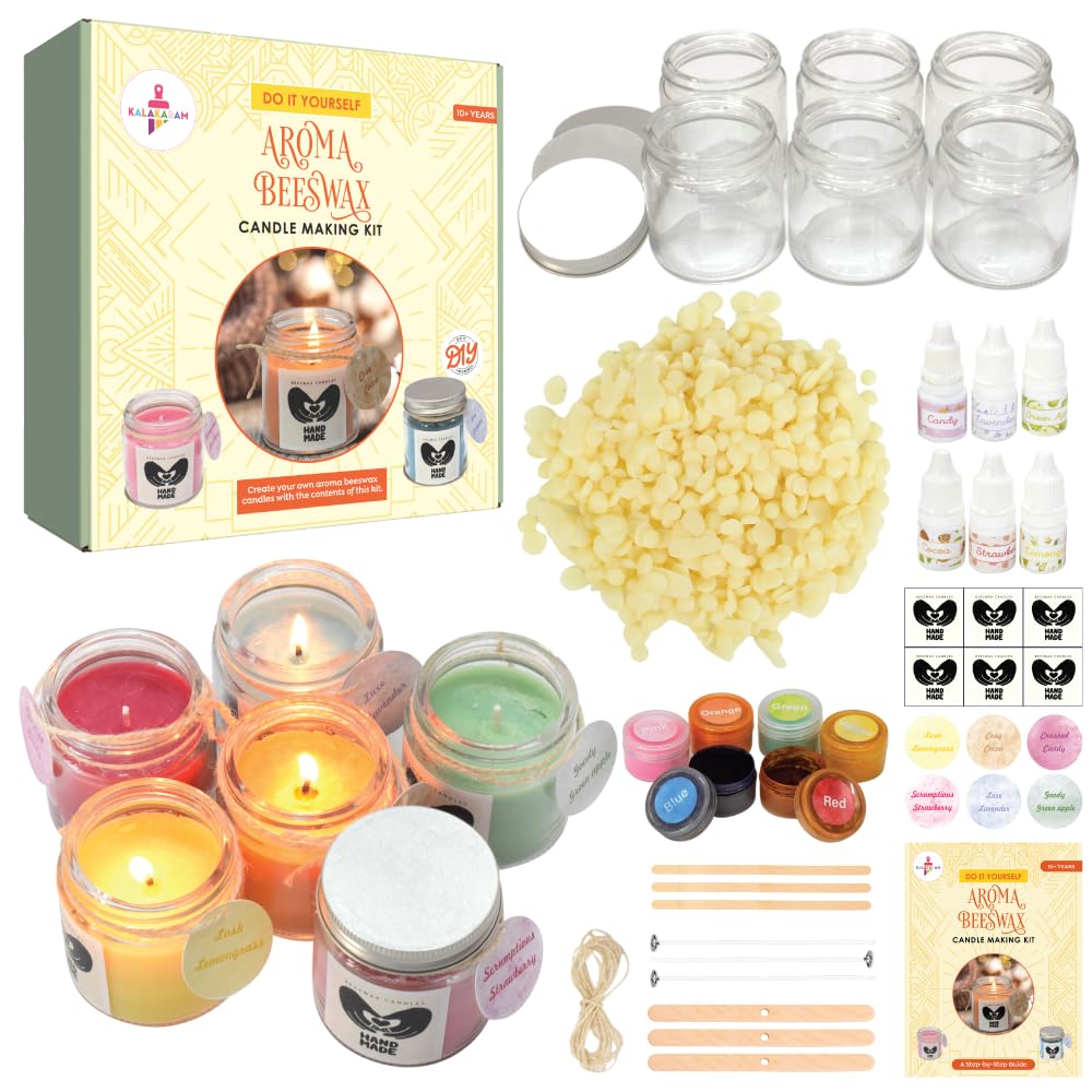KALAKARAM BEESWAX AROMA CANDLE