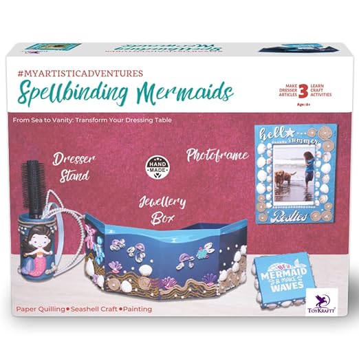Toykraft Spellbinding Mermaids Art and Craft Kit