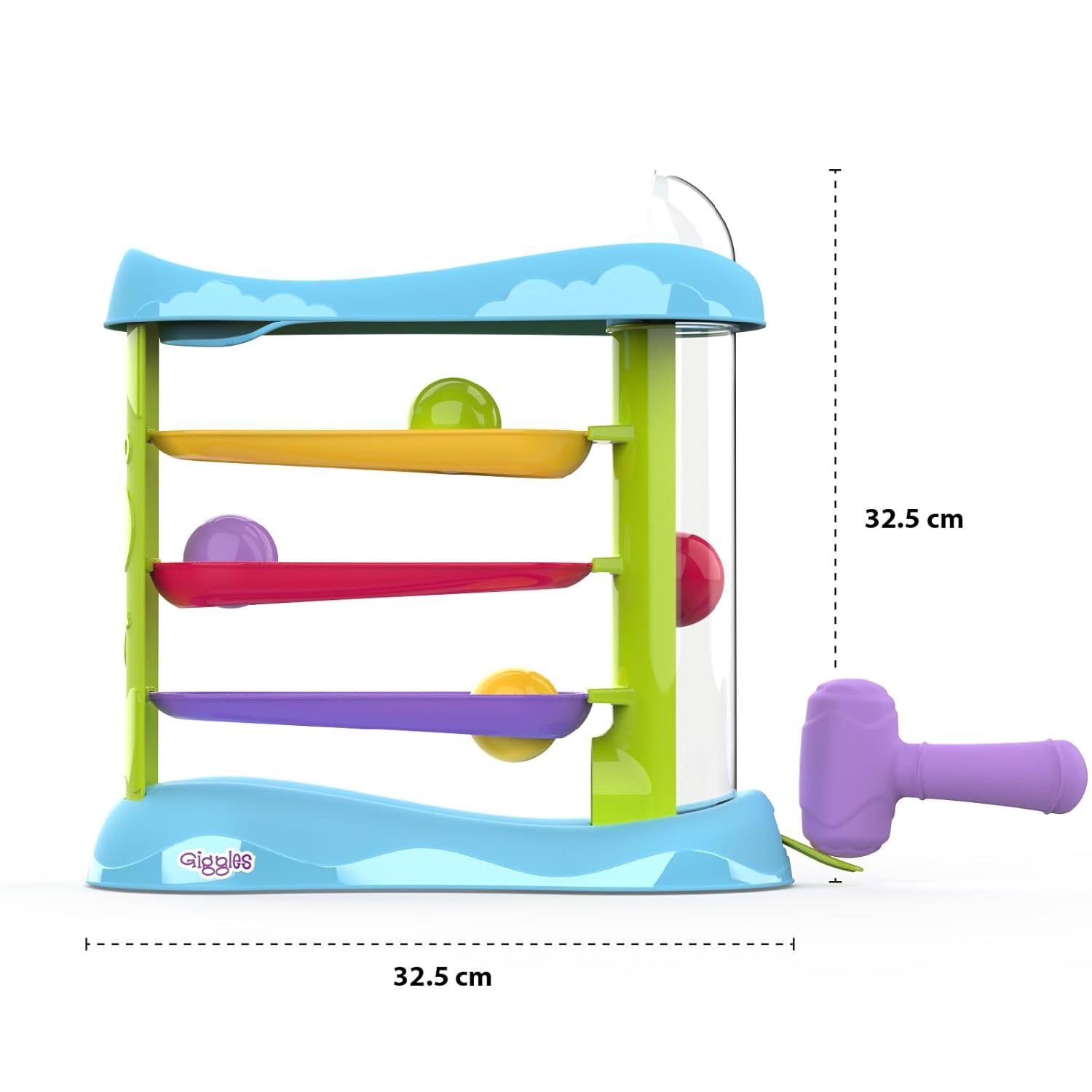 Giggles Bash & Pop Slide Tower
