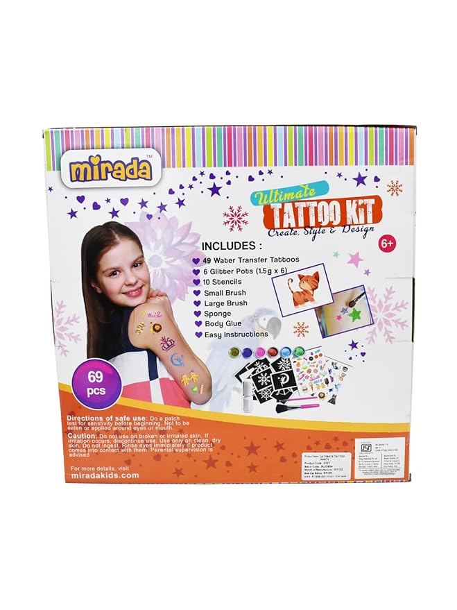 Mirada Cosmetics ULTIMATE TATTOO PARTY