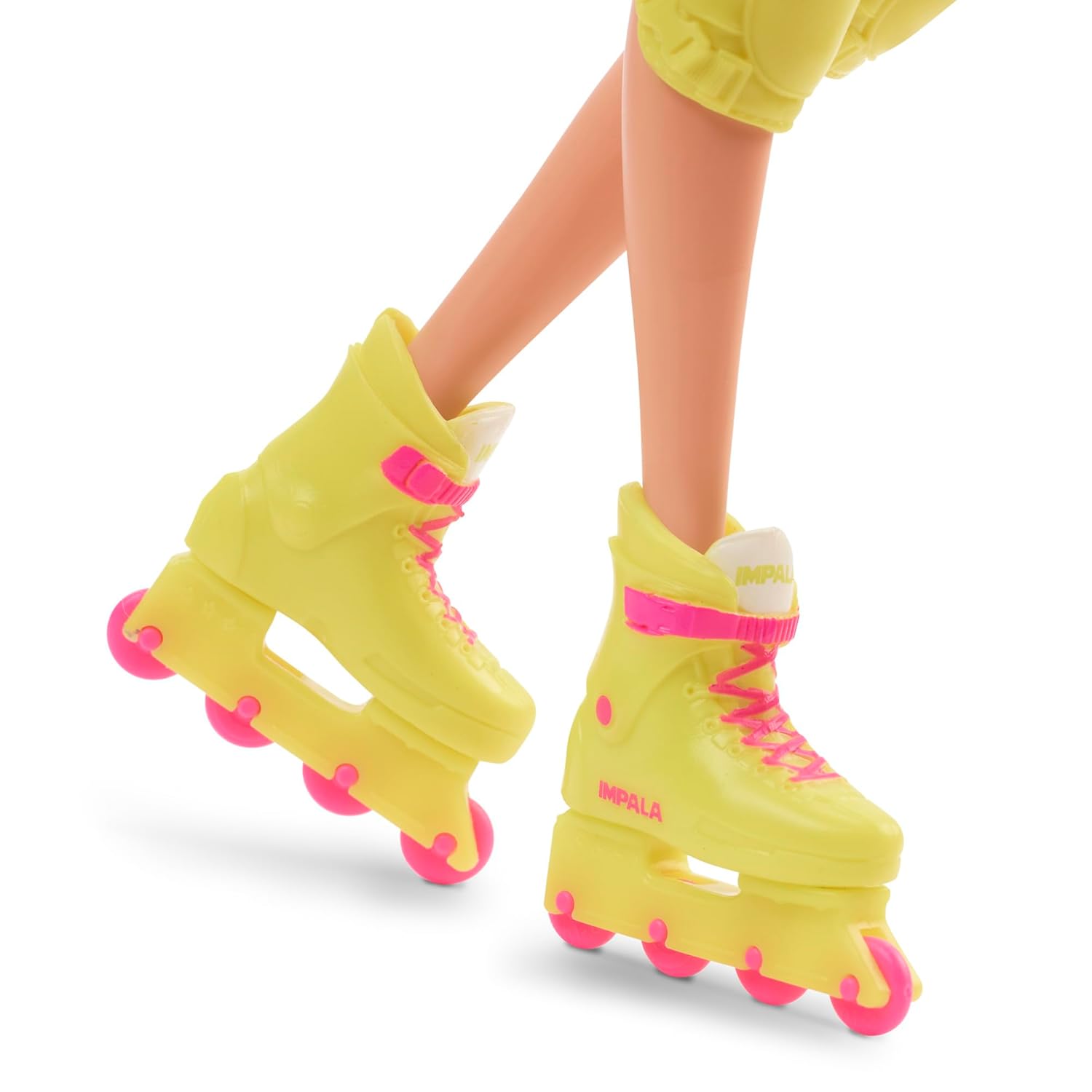 Barbie The Movie Doll, Margot Robbie, Inline Skating Doll Wearing Leotard, Biker Shorts and Inline Skates