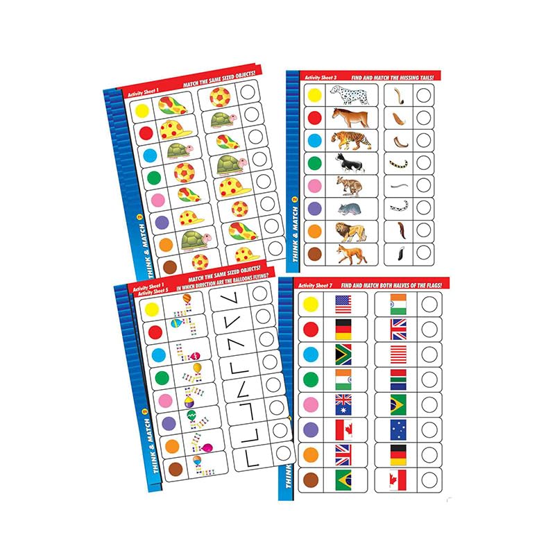 Creative Educational Aids P. Ltd. - Think And Match Part-2 Board Game