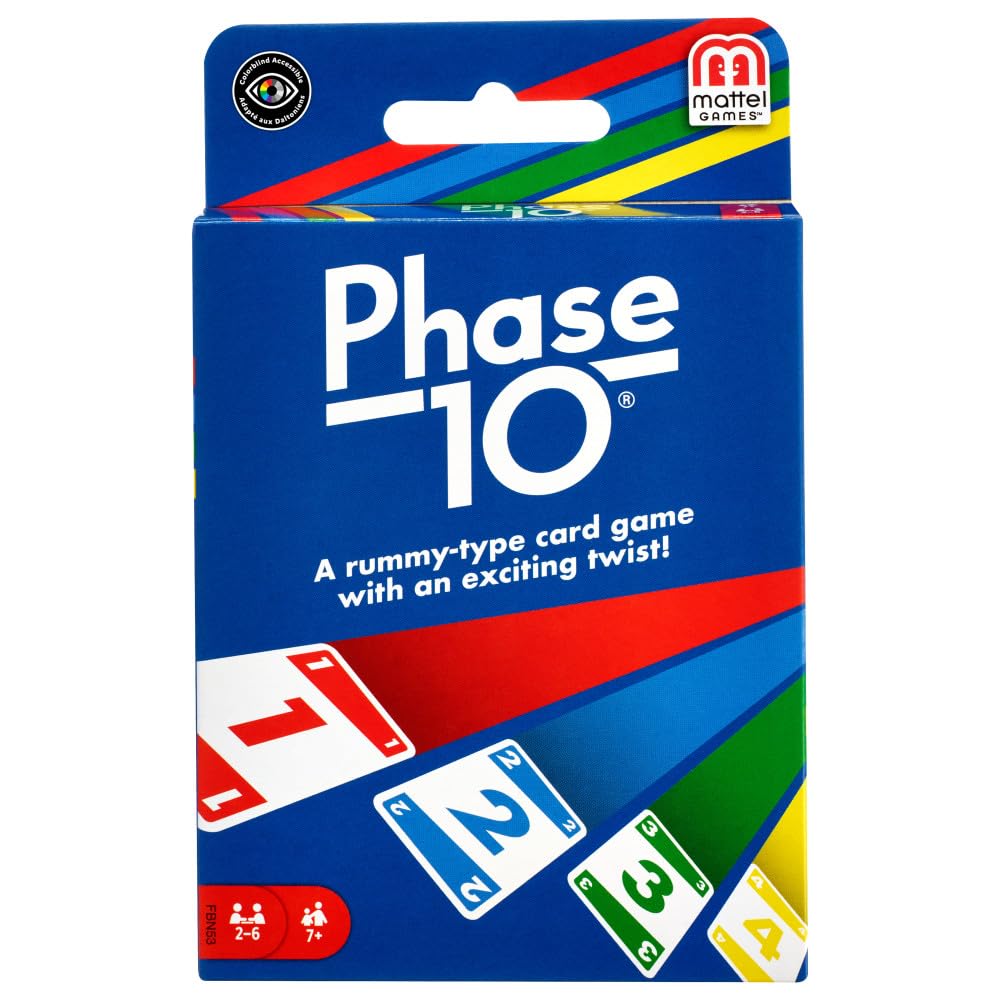 Mattel Phase 10 Card Game