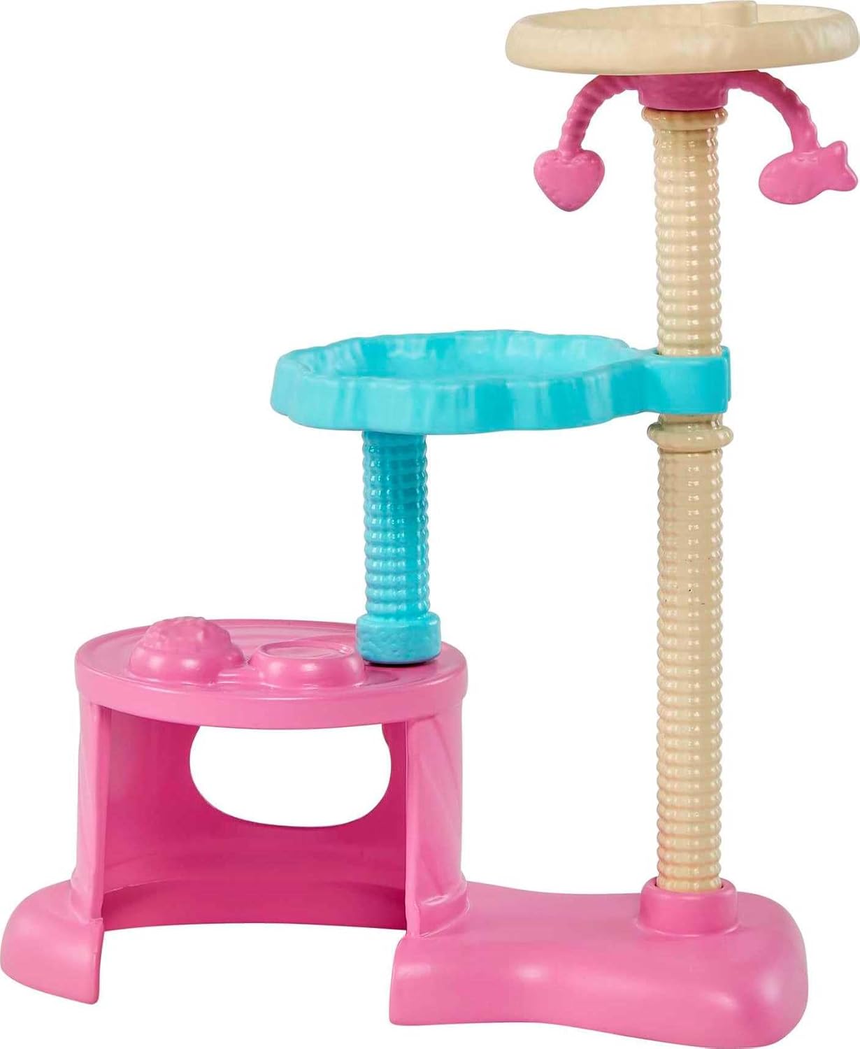 Barbie Kitty Condo Doll and Pets Playset Doll (Brunette), 1 Cat, 4 Kittens, Cat Tree & Accessories