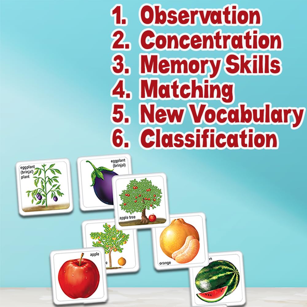 Creative's Fruits Vegetables & Their Plants, Learning & Educational