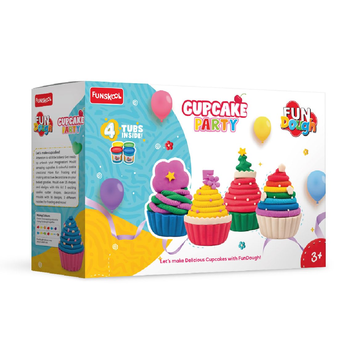 Funskool Fundough Cupcake Party, Play Set for Kid