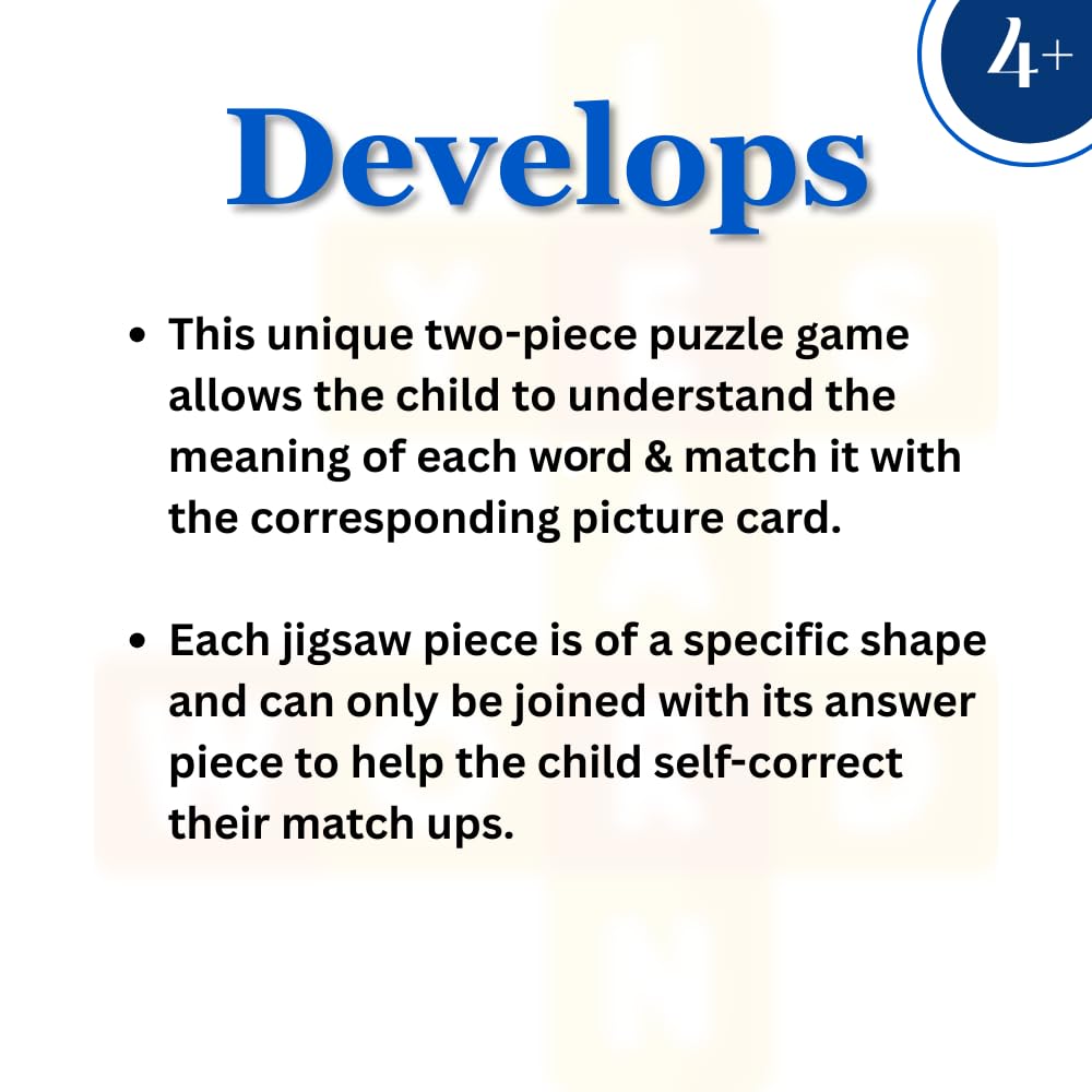 Creative's Position Words, Self-Correcting Match-ups Puzzles,  Reinforce Basic Prepositions, Learning & Educational Toy