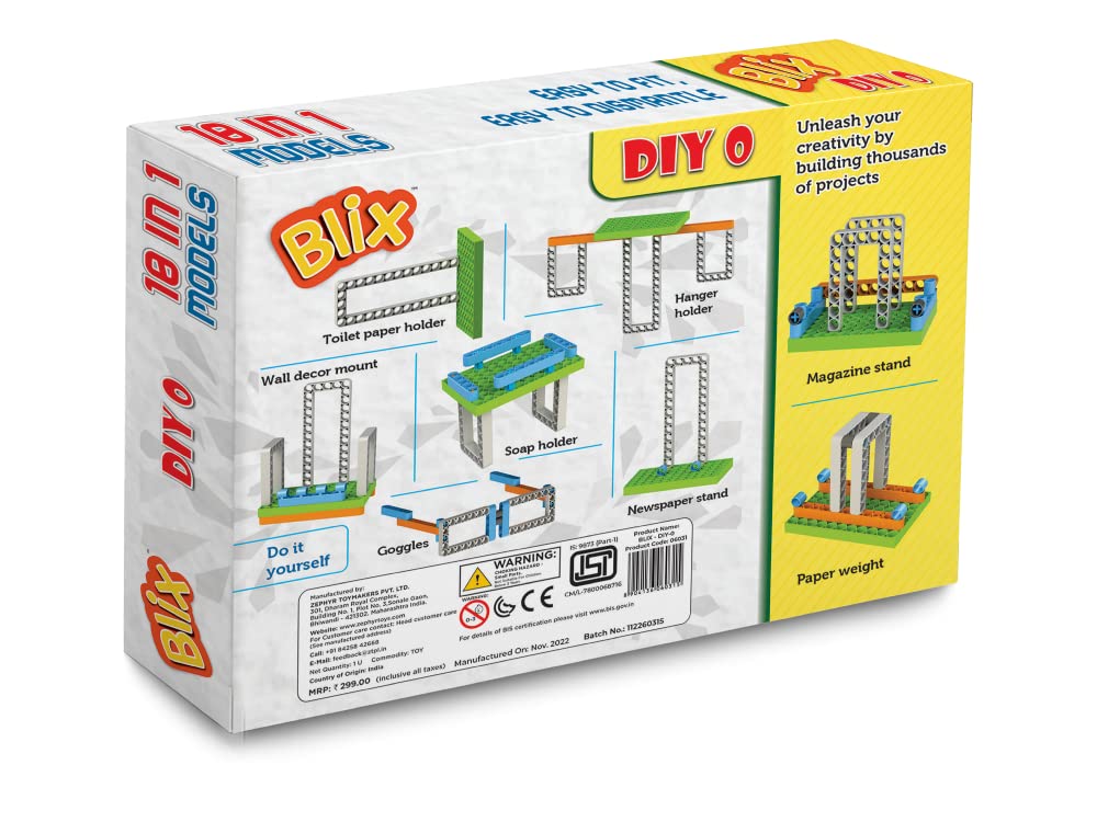 ZEPHYR Blix DIY Set-0 Building Set