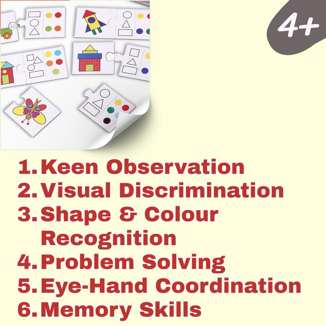 Creative's Shape & Colour Match, Early learning Games