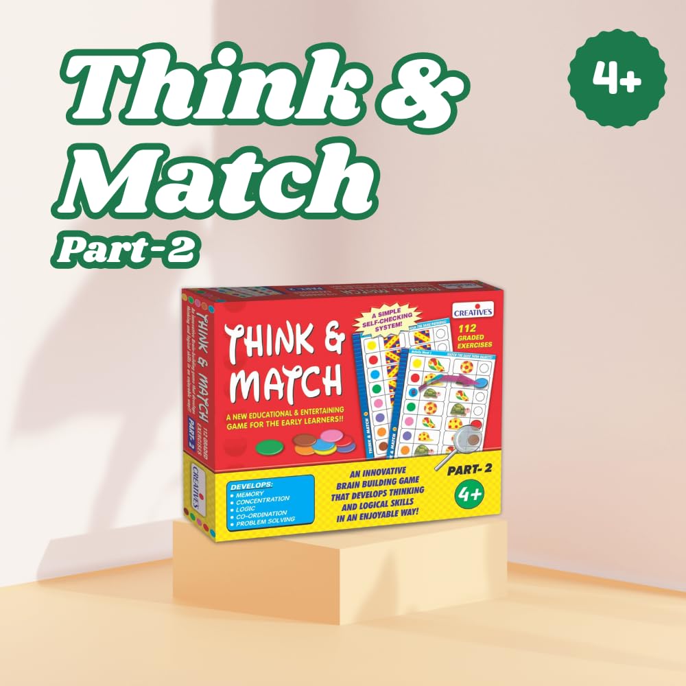 Creative Educational Aids P. Ltd. - Think And Match Part-2 Board Game