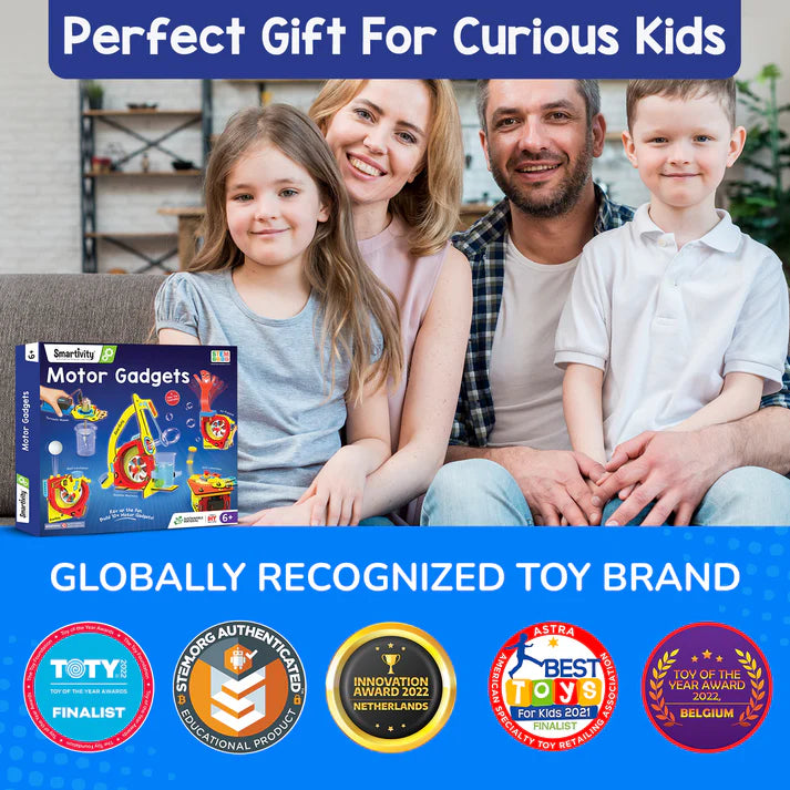 Smartivity Motor Gadgets DIY STEM Kit