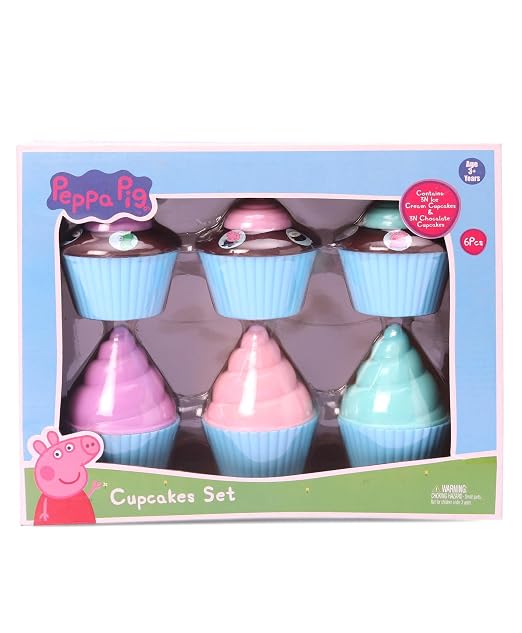 Peppa Pig Cup Cake Pretend Play set for kids
