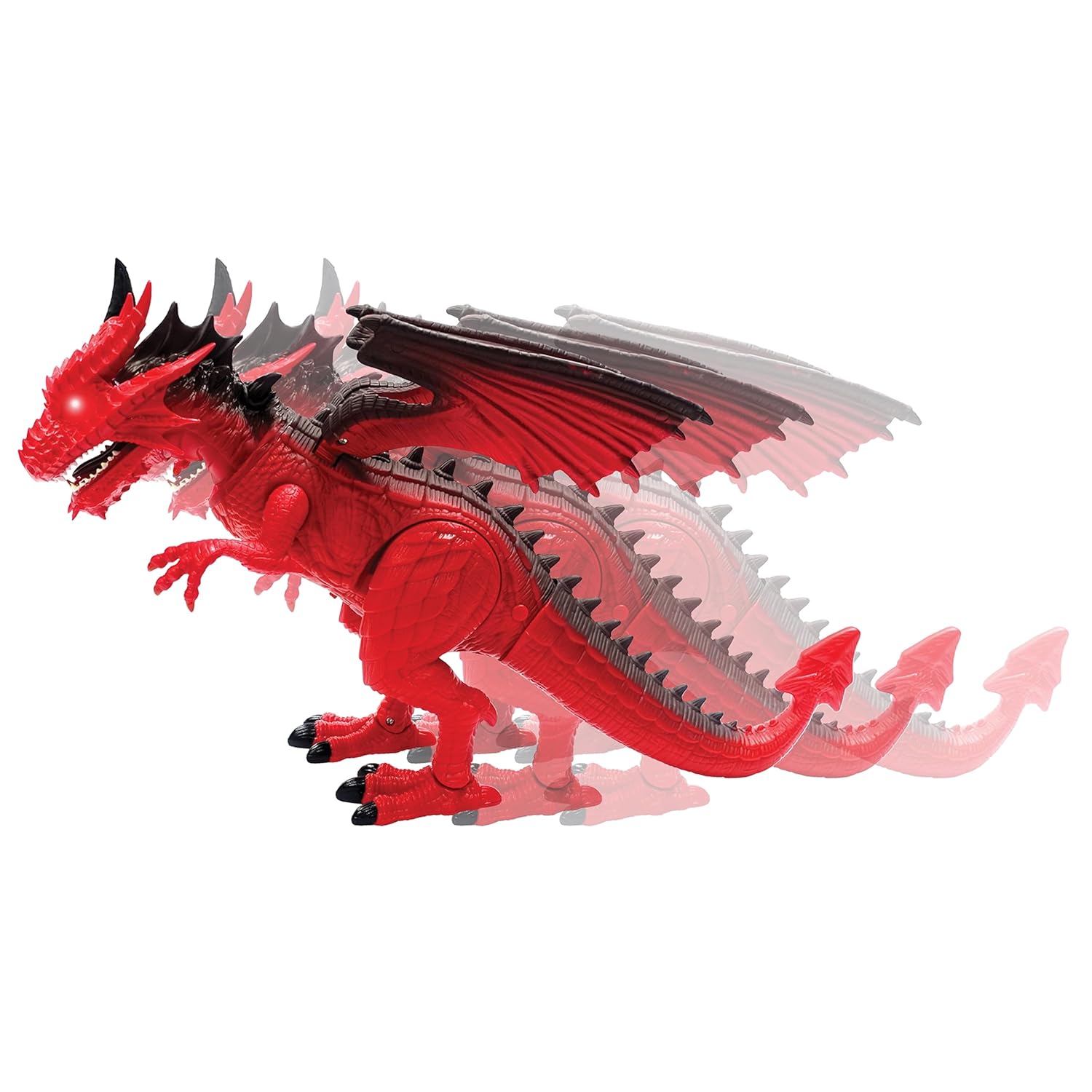 Dragon-I Mighty Megasaur Red Dragon with Light and Sound