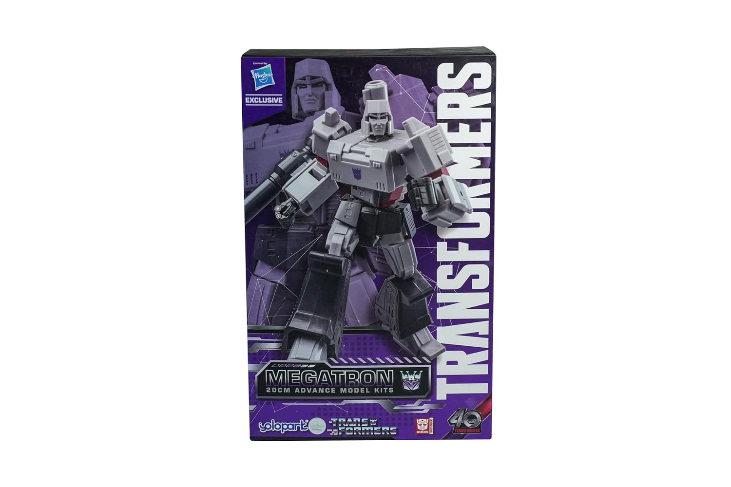 Transformers Authentics by YoloPark, Generation One - 20cm Megatron Model Kit - AMK Series