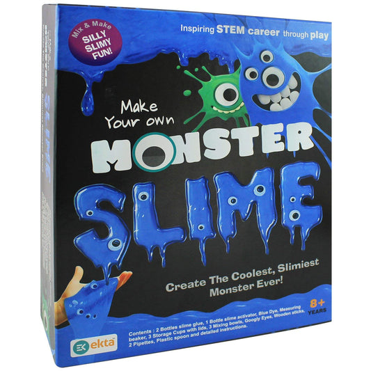 EKTA Monster Slime Lab, Non-Toxic DIY Slime Lab Kit